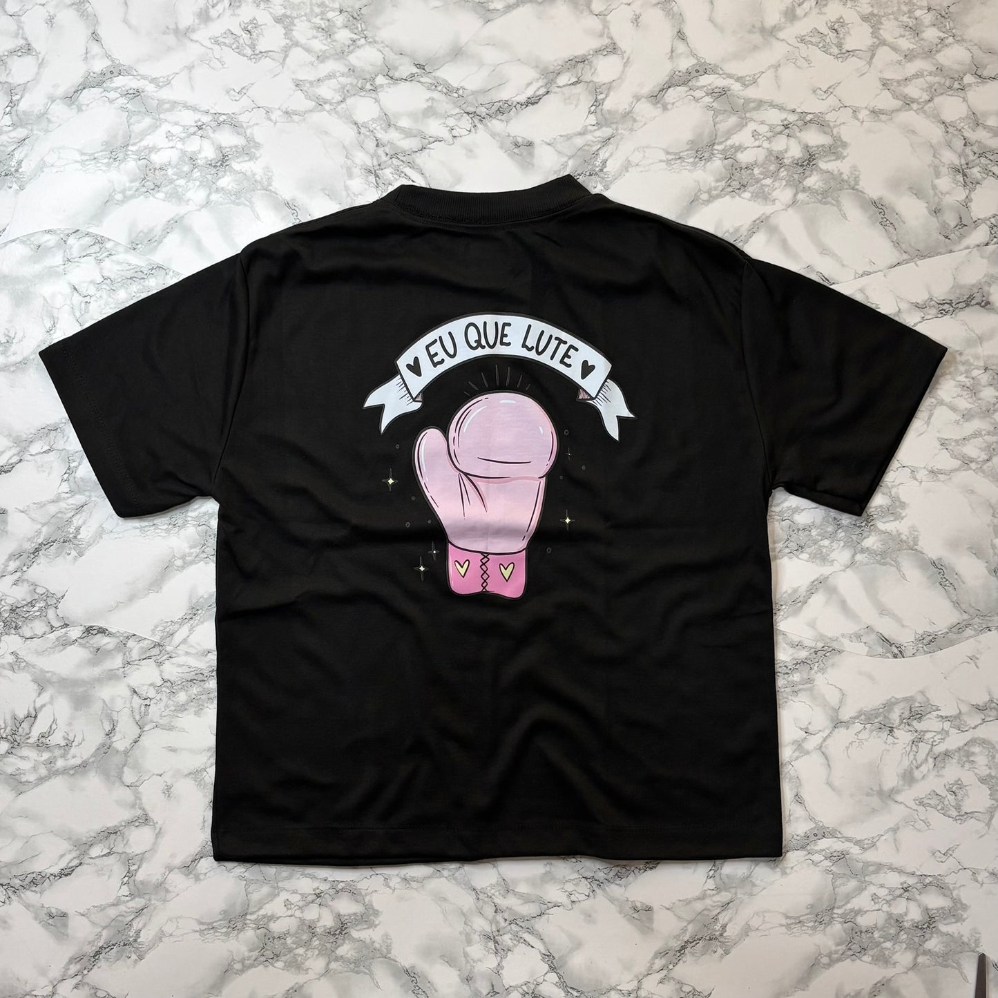 Camiseta Oversized - Eu que lute