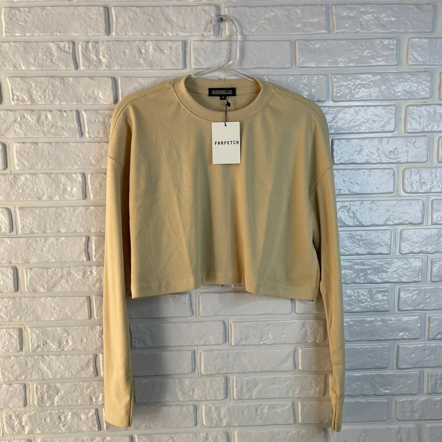 Cropped Manga Longa